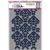 Plantilla de Stencil Mosaic Cobblestone Dina Wakley Media Ranger