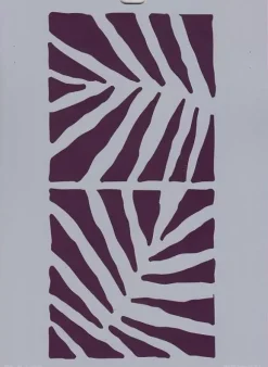 Plantilla de Stencil N-1010 Hojas 21x30cm Dayka