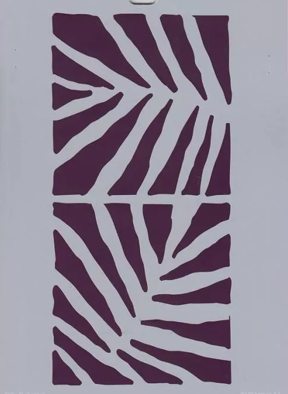 Plantilla de Stencil N-1010 Hojas 21x30cm Dayka