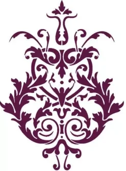 Plantilla de Stencil N-11012 Ornamentación 30x42 cm Dayka