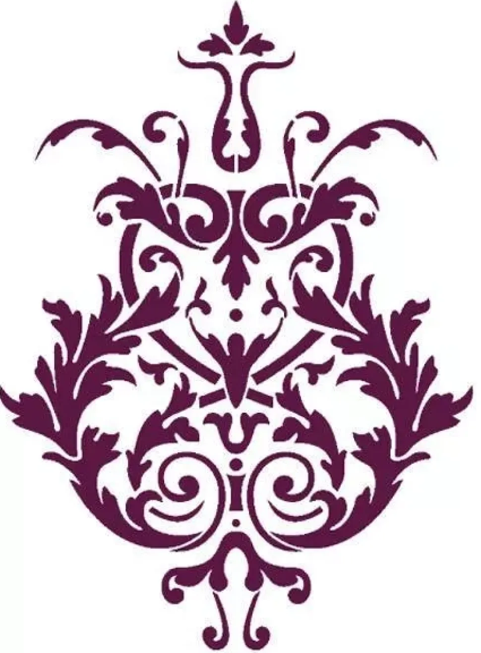 Plantilla de Stencil N-11012 Ornamentación 30x42 cm Dayka