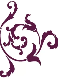 Plantilla de Stencil N-11003 Voluta 30x42 cm Dayka