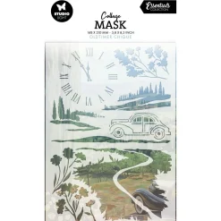 Plantilla de Stencil Oldtimer Chique Essentials Collection Studio Light