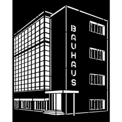 Plantilla de Stencil Palace Bauhaus Stamperia 20x25cm