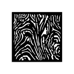 Plantilla de stencil Patrón de madera Romantic Hidden Grove Stamperia 12x12cm