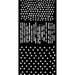 Plantilla de stencil Patrones Dewdrops Stamperia 12x25cm