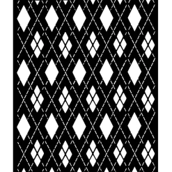 Plantilla de stencil Patrón de Rombos Master of Magic Stamperia 20x25cm