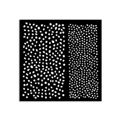 Plantilla de stencil Patrón de puntos Best Sellers Stamperia 12x12cm