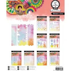 Plantilla de stencil Pattern Stripes Art By Marlene Studio Light