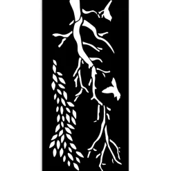 Plantilla de stencil Ramas Dewdrops Stamperia 12x25cm