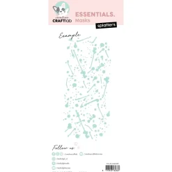 Plantilla de stencil Splatters Creative Craftlab Studio Light