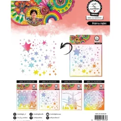 Plantilla de stencil Starry Night Art by Marlene Studio Light
