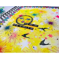 Plantilla de stencil Starry Night Art by Marlene Studio Light