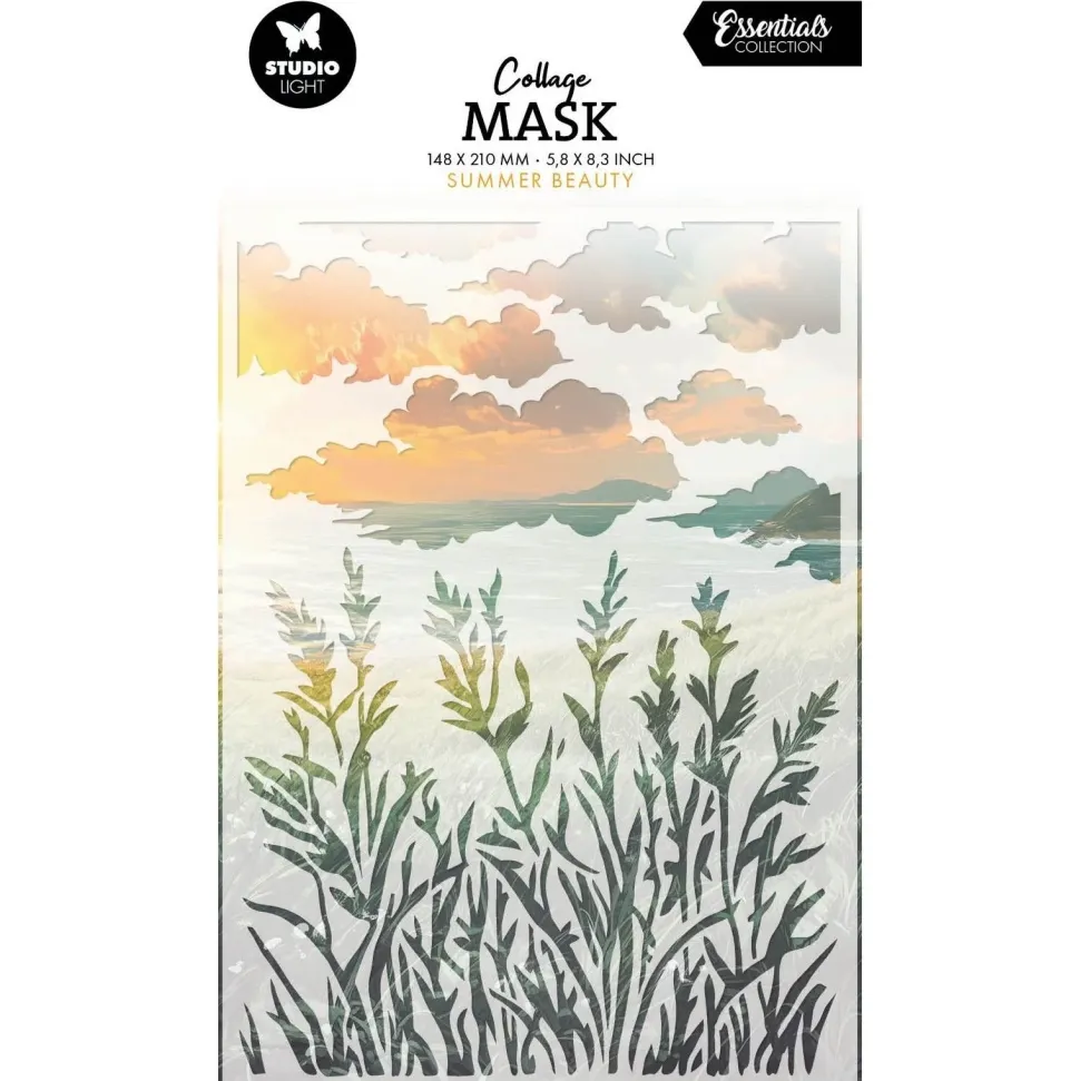 Plantilla de Stencil Summer Beauty Essentials Collection Studio Light