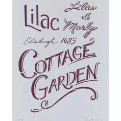 Plantilla de Stencil T-3167 Cottage Garden 21x30cm Dayka