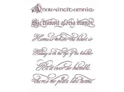 Plantilla de Stencil T-33036 Escrito 30x42cm Dayka