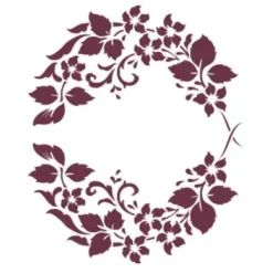 Plantilla de Stencil T-3110 Flores 21x30cm Dayka