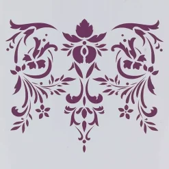 Plantilla de Stencil T-3128 Fondo floral 21x30cm Dayka
