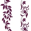 Plantilla de Stencil T-3052 Frisos vegetales 21x30cm Dayka