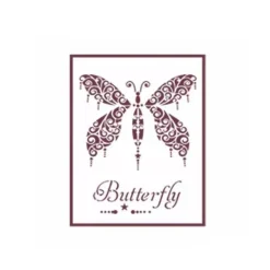 Plantilla de Stencil T-3097 Mariposa 21x30cm Dayka