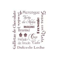 Plantilla de Stencil T-3106 21x30cm Dayka