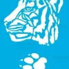Plantilla de Stencil Tigre Fabrika Decoru 15x20cm