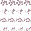 Plantilla de Stencil V-153 Cenefas floral 15x21cm Dayka