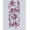 Plantilla de Stencil V-234 Cenefa floral 15x21cm Dayka