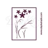 Plantilla de Stencil V-294 Flores 15x21cm Dayka