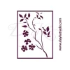 Plantilla de Stencil V-295 Flores 15x21cm Dayka