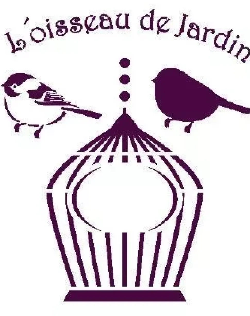 Plantilla de Stencil V-312 L'oisseau de Jardín 15x21cm Dayka