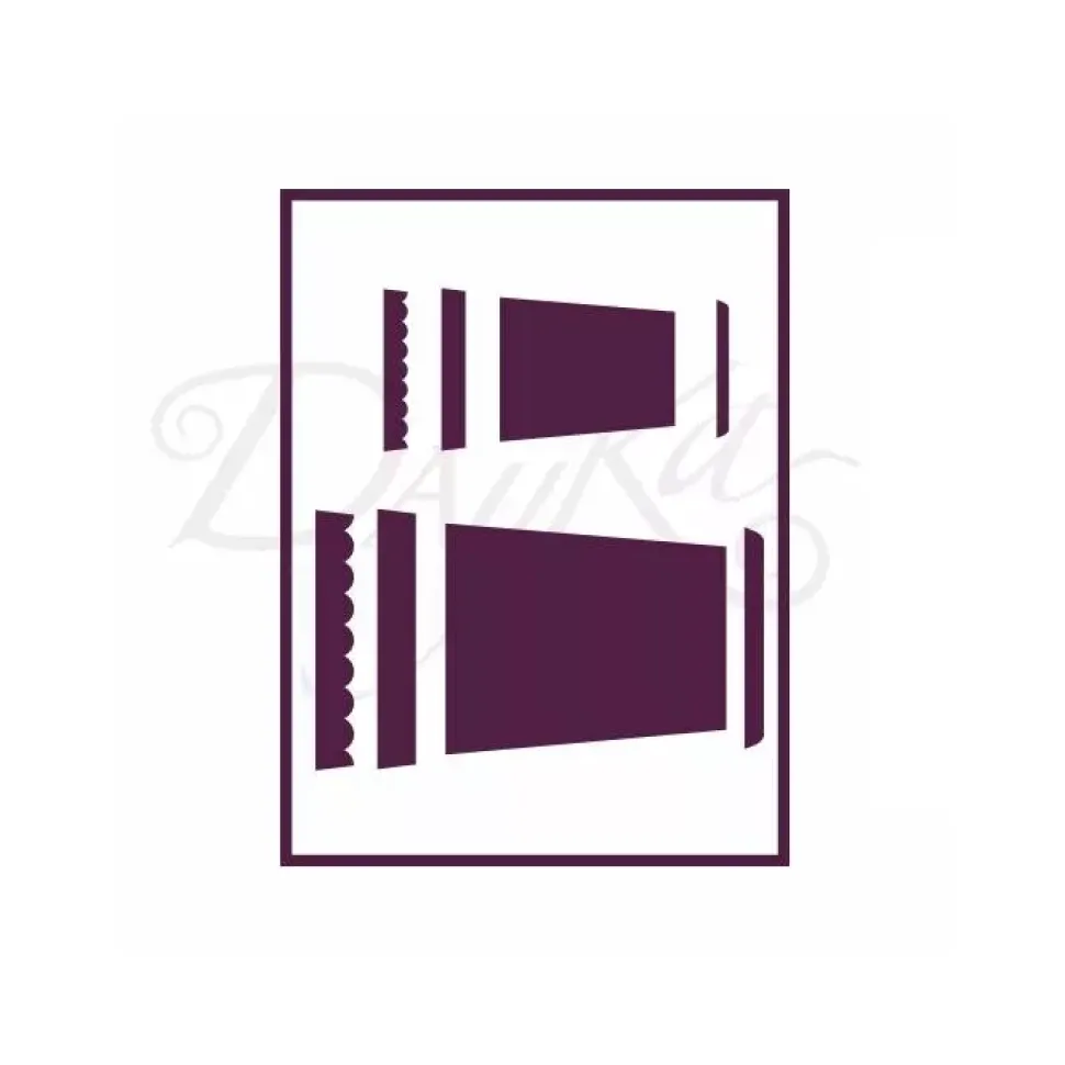 Plantilla de Stencil V-293 Maceteros 15x21cm Dayka