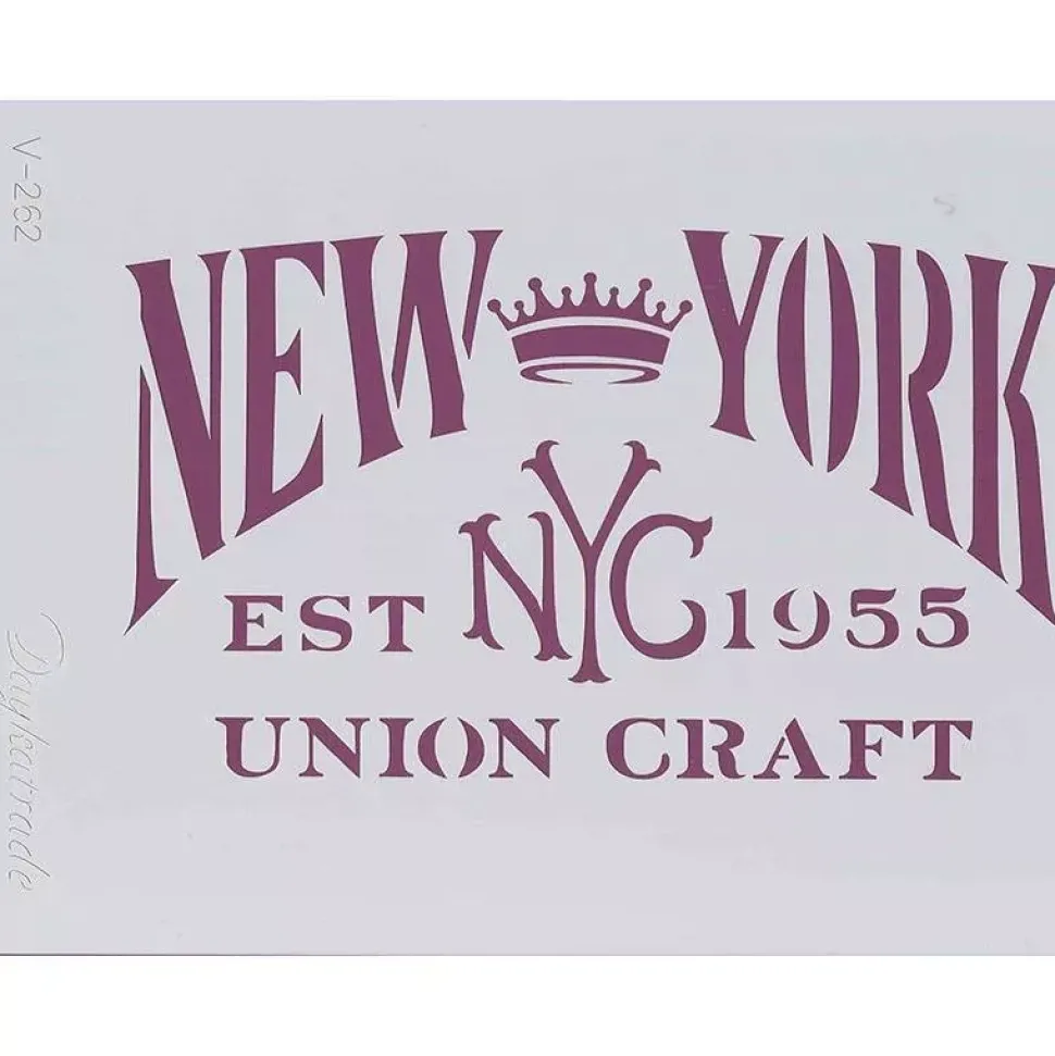 Plantilla de Stencil V-262 New York 15x21cm Dayka