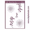 Plantilla de Stencil V-356 Pide un deseo 15x21cm Dayka