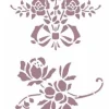 Plantilla de Stencil V-134 Ramo de Rosas 15x21cm Dayka