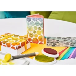 Plantillas de stencil Cosmopolitan Ecliptic Adornment Sizzix A5