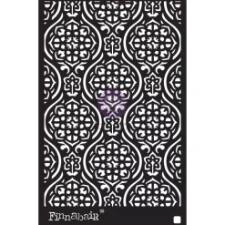 Plantillas de Stencil Victorian Tiles Finnabair Prima