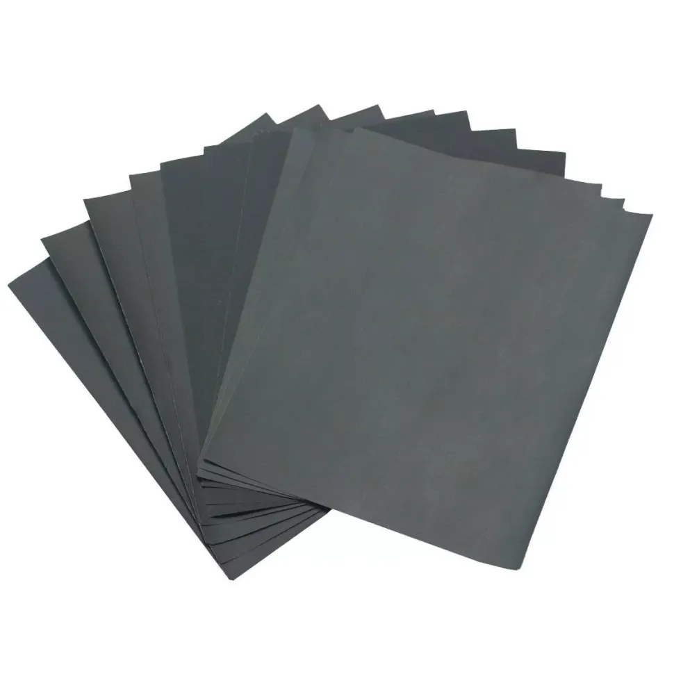 Pliegos de lija al agua (negra)