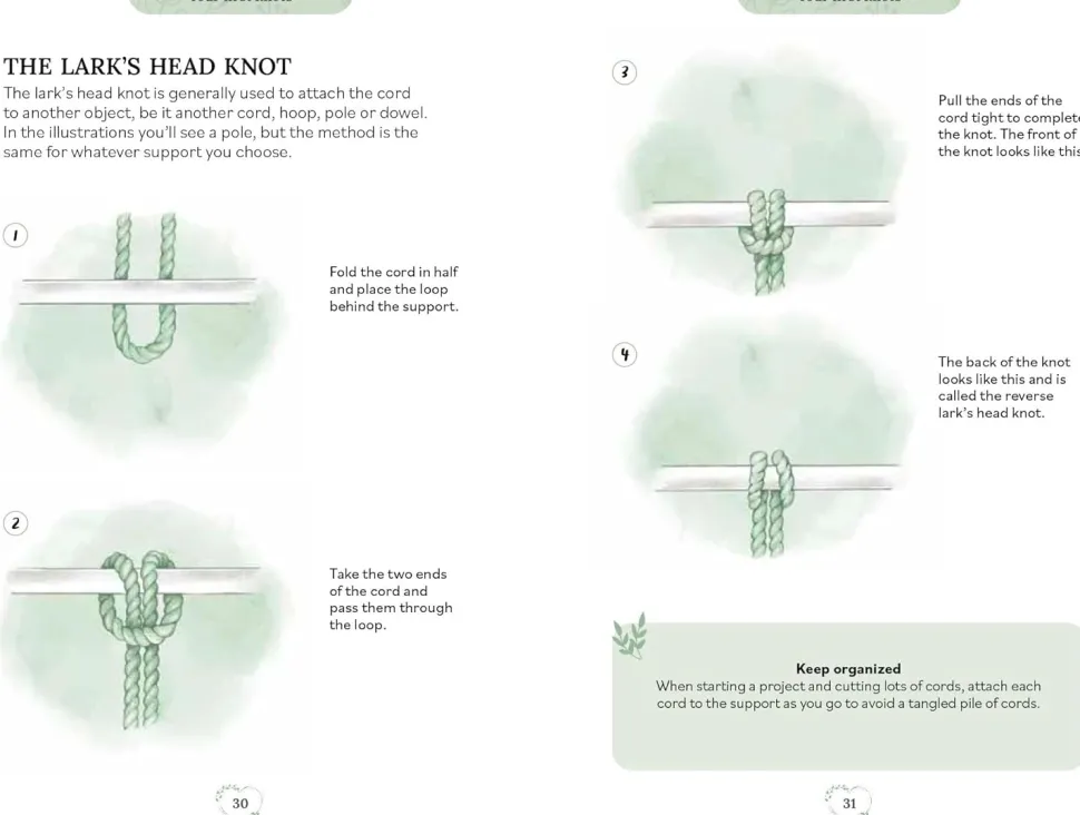 Pocket Book of Macrame Mindful crafting for beginners