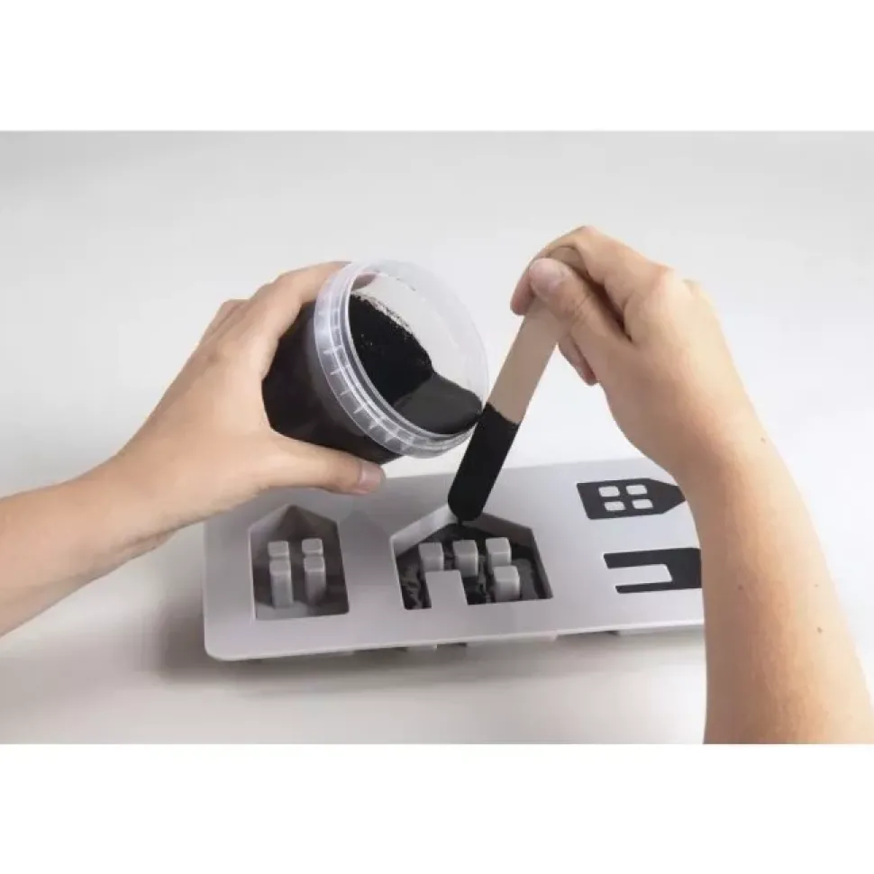 Polvo de modelado negro Raysin 250 Rayher 1Kg