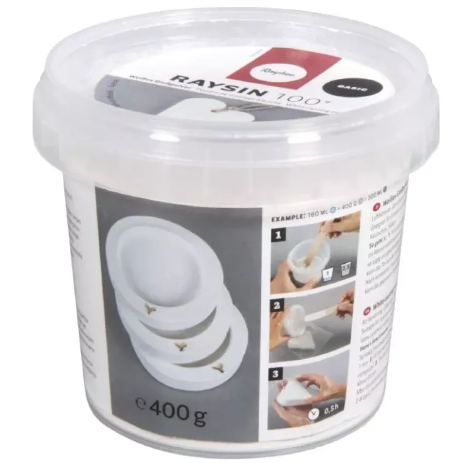 Polvo para modelado Raysin 100 Rayher 400g