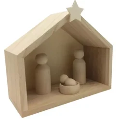 Portal de Belén de Madera Artemio