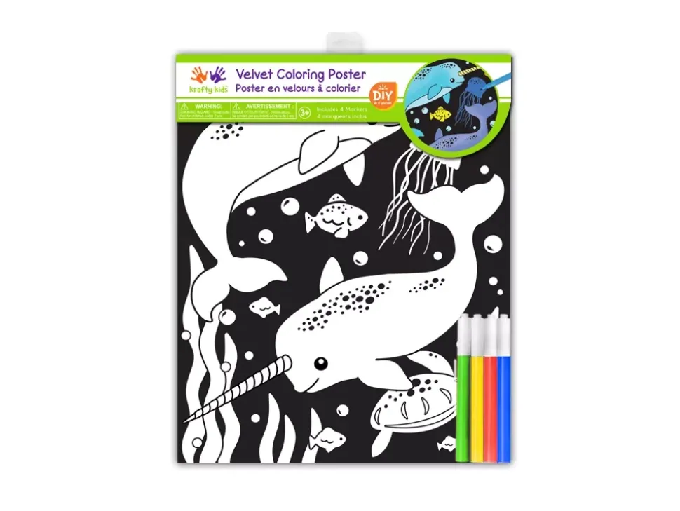 Póster para Colorear Narval MultiCraft