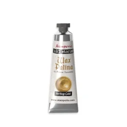 Pátina de cera Heritage Gold Art Stories Stamperia 40ml