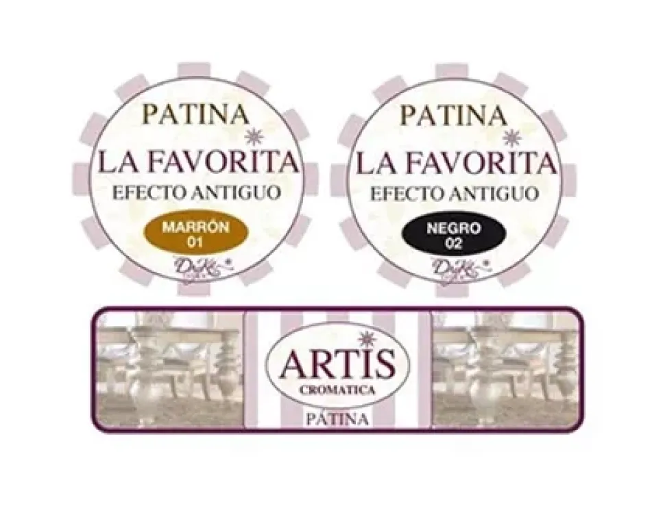 Pátina La Favorita Marrón Artis Cromática Dayka