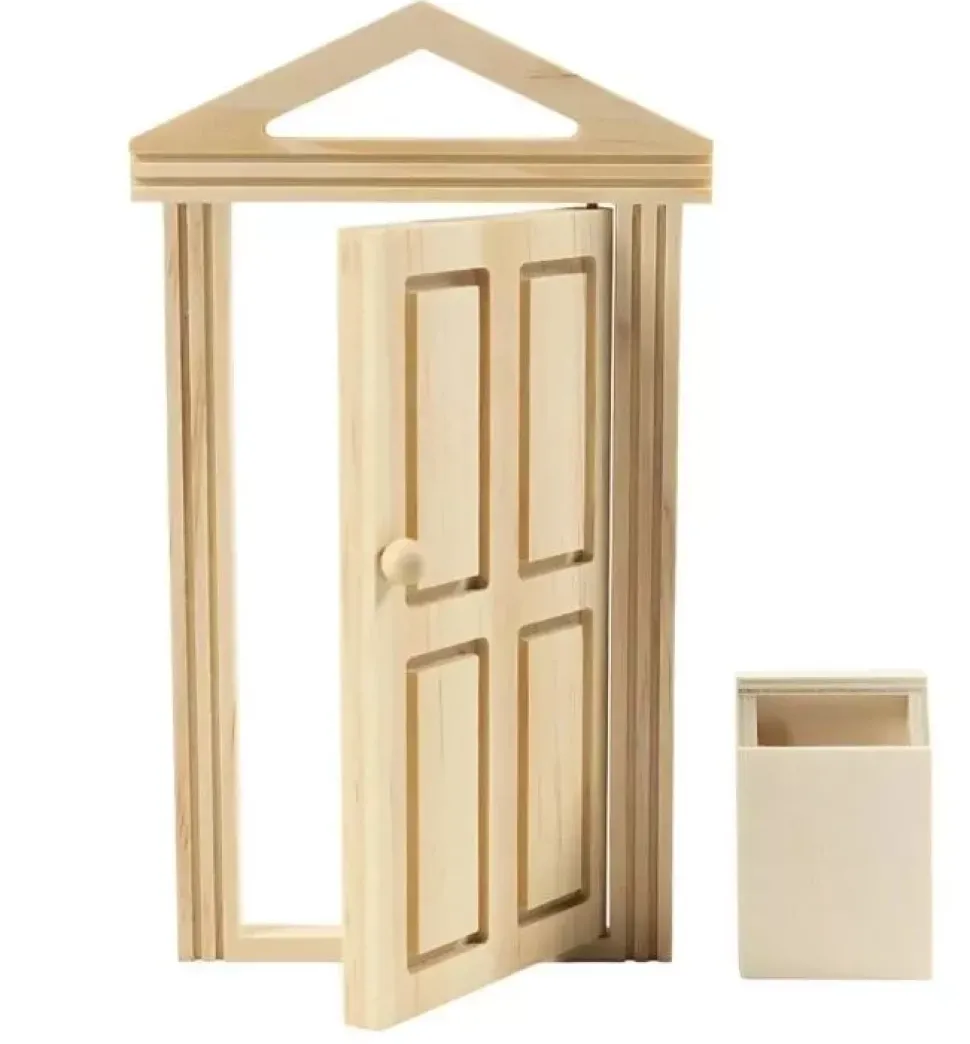 Puerta y Buzón de Madera Creativ Company