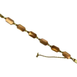 Pulsera romboidal para esmaltado