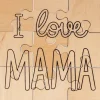 Puzzle De Madera I Love Mama Artemio
