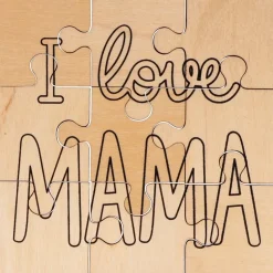 Puzzle De Madera I Love Mama Artemio