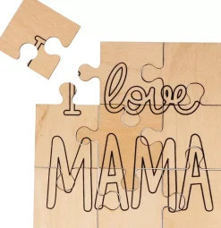Puzzle De Madera I Love Mama Artemio